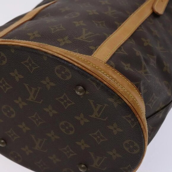 LOUIS VUITTON Monogram Bucket GM Shoulder Bag - Picture 9 of 16